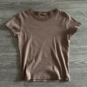 John Galt Brandy Melville Brown Top